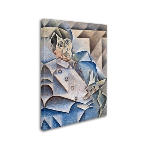 Juan Gris 'Portrait Of Pablo Picasso' Canvas Art,35x47